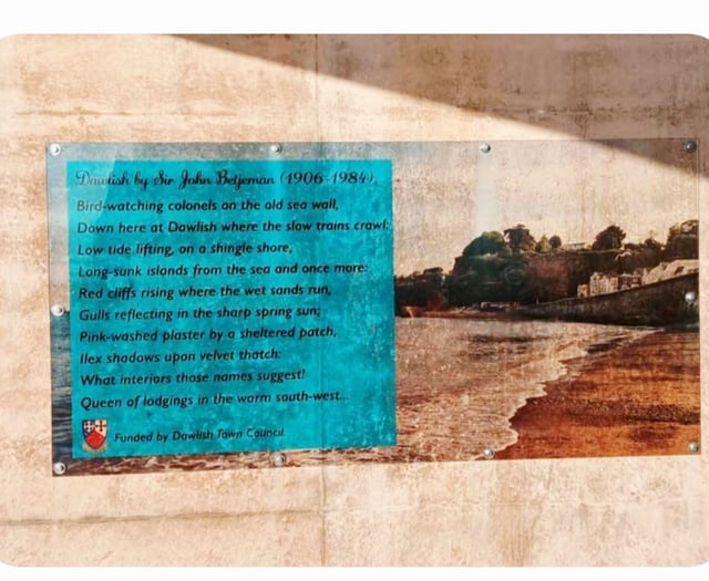 Dawlish Celebrates Betjeman Poem