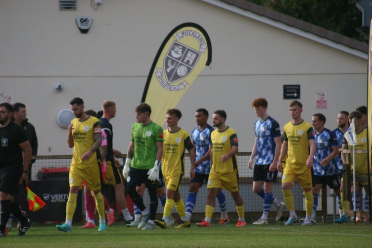 Buckland Athletic and Plymouth Parkway walking out
