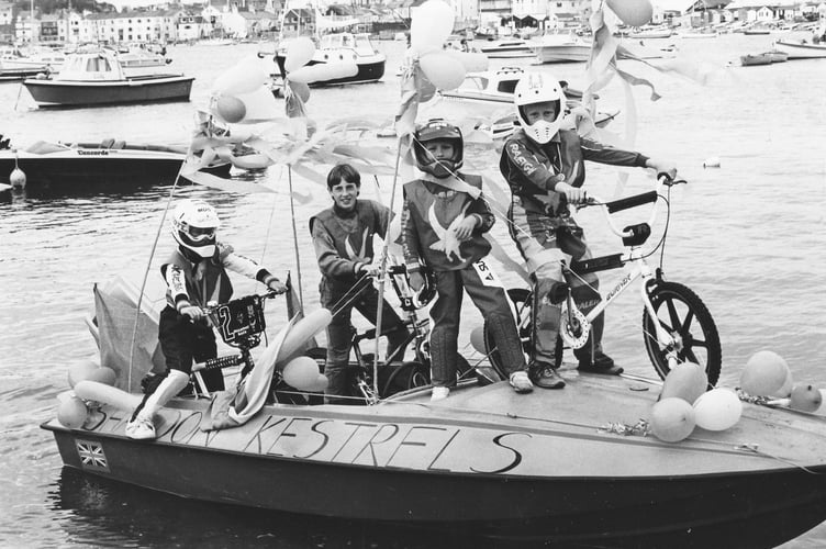 Shaldon Water Carnival from August 1986