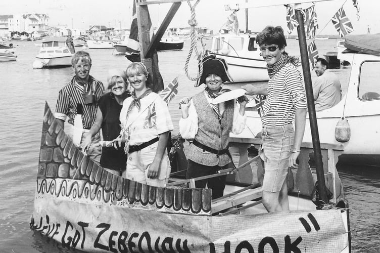 Shaldon Water Carnival from August 1986