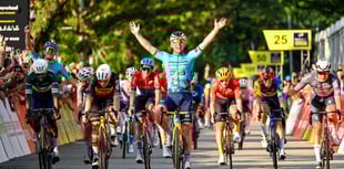 Elite Cyclists in Dawlish Grand Prix