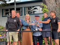 Breezy and balmy for historic rowing race