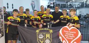Teens put heart and goal into bikeathon