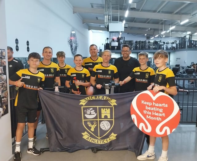 Teens put heart and goal into bikeathon