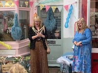 Mayor officially opens Teignmouth florist