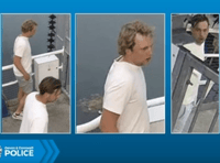 Police release images in connection with harbour theft