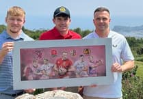 Charity art celebrates Teignmouth rugby legends