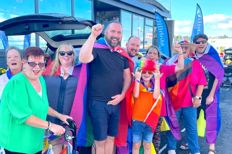 Teignmouth Pride at Teignmouth Carnival July 31 2025