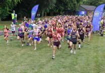 Packed field contest Teignbridge Trotters’ Totnes 10k race