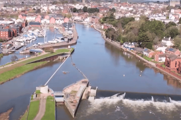 The Exeter Flood Defence Scheme provides protection for over 3,000 homes and businesses 