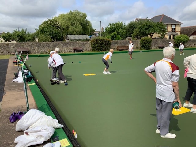 KBC mixed triples vs Paignton