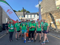 Runners in the carnival spirit
