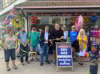 MP opens Teignmouth toy shop