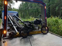 Police seize bike in crackdown