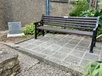 VJ Day unveiling of memorial bench and plaque