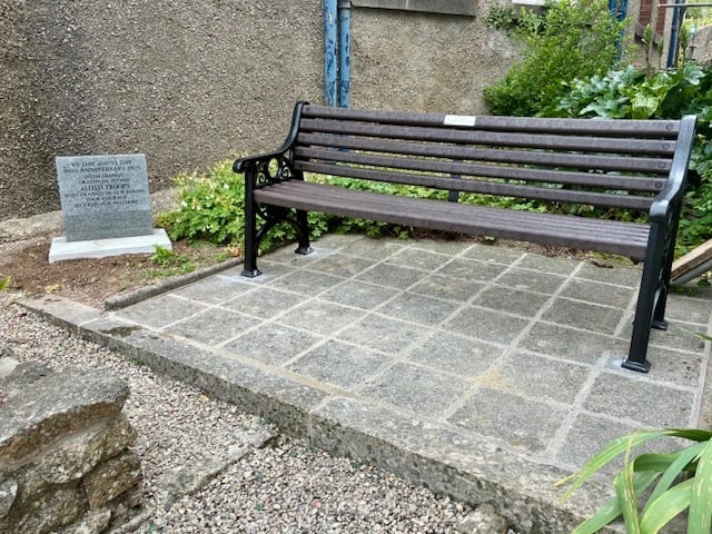 Moretonhampstead's new memorial plaque and bench will be unveiled on VJ Day