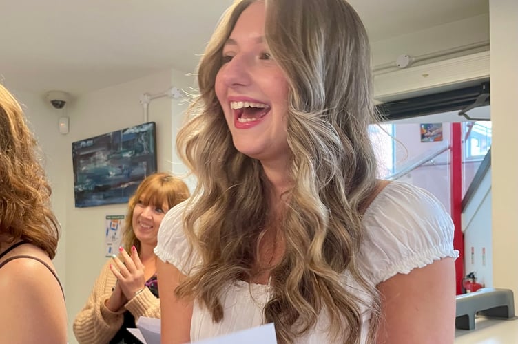 A thrilled Lauren Attfield is heading to Bristol to study paramedic science TCS