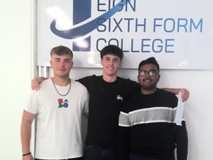 Teign School students celebrate A-level success