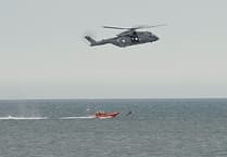 Navy drops in on RNLI training
