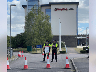 Migrant hotel protests bring debate to county