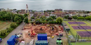 Videographer films SWW progress in Dawlish 