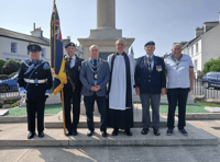 Town marks VJ Day with poignant service
