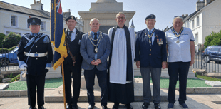 Town marks VJ Day with poignant service