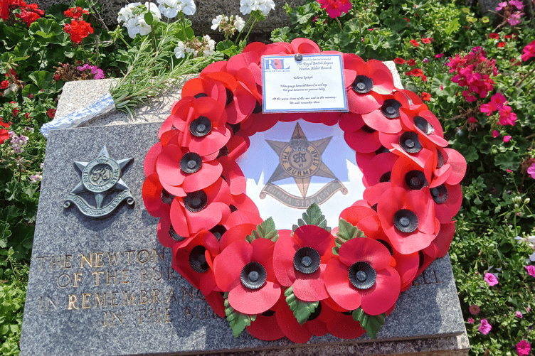 Newton Abbot marks VJ Day with poignant service