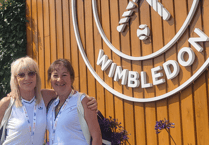 Devon duo's dream Wimbledon debut ends in injury