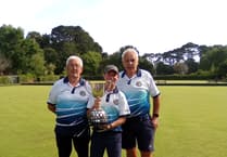 Newton Abbot Bowls Club trio help clinch the Coronation Cup