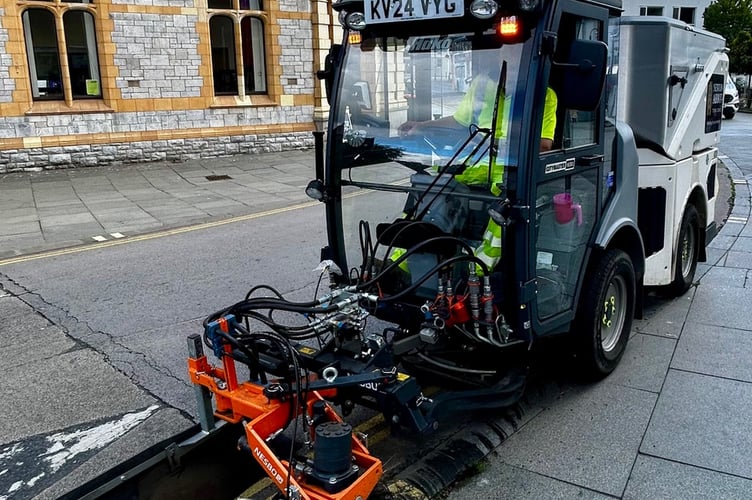 Newton Abbot Town Council's Sweeping Beauty