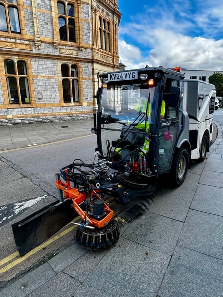 Newton Abbot Town Council's Sweeping Beauty