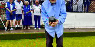 Navy vet battling cancer takes on marathon charity bowls challenge