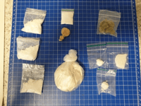 E-bike rider caught with drugs 