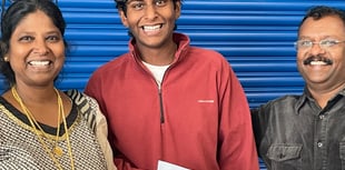 Dawlish College students in high spirits on results day