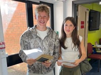 Newton Abbot College students celebrate GCSE results
