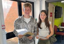 Newton Abbot College students celebrate GCSE results