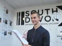 Excitement and achievement as South Devon UTC marks results day