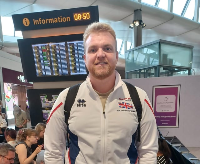 Stover golfer seals medals at Transplant Games