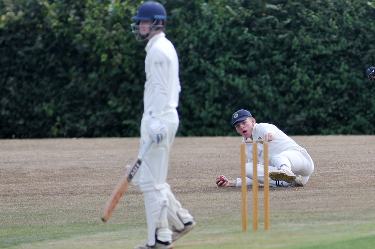 Devon Cricket League B Division Abbotskerswell versus Ivybridge. Abbots' James Tyler is caught out by a surprised looking Jake Dunn off a ball from Arthur Johnson

Six wicket win for Ivybridge. Abbots won the toss and chose to bat making 201/All out after 44.2 overs. Ivybridge responded with 204/4 in 32.4 overs

