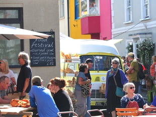 Local produce on food festival menu