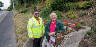 Kingskerswell blooms with £1,000 donation