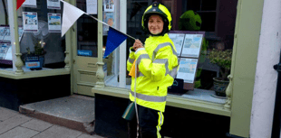 Fire station welcomes new firefighter