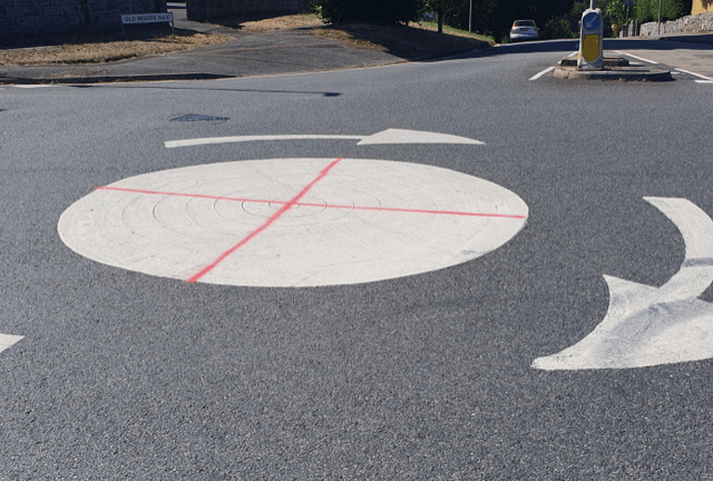 St George flag painters told: “Stop defacing roundabouts”