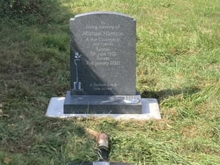 Police seek stolen graveyard cross