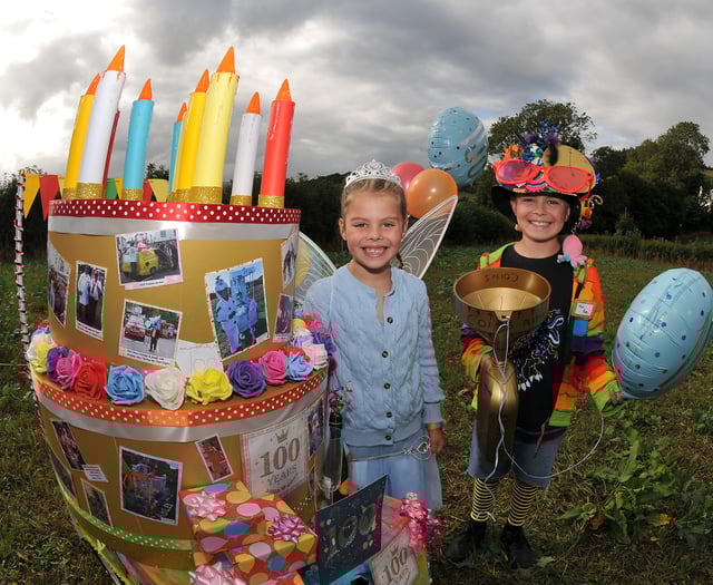 Ton-up celebrations as  moorland town goes carnival crazy