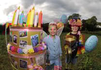 Ton-up celebrations as  moorland town goes carnival crazy