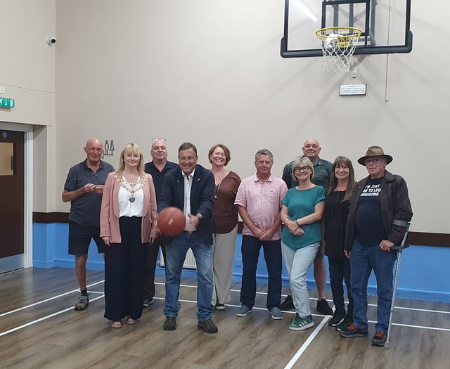 Community hall reopens after refurbishment