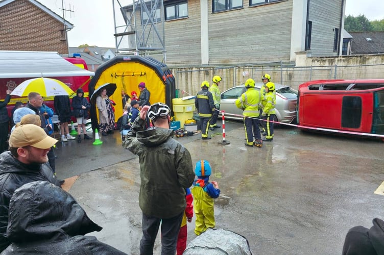 Newton Abbot Fire Station held its first open day for nearly ten years on Sunday (August 31).