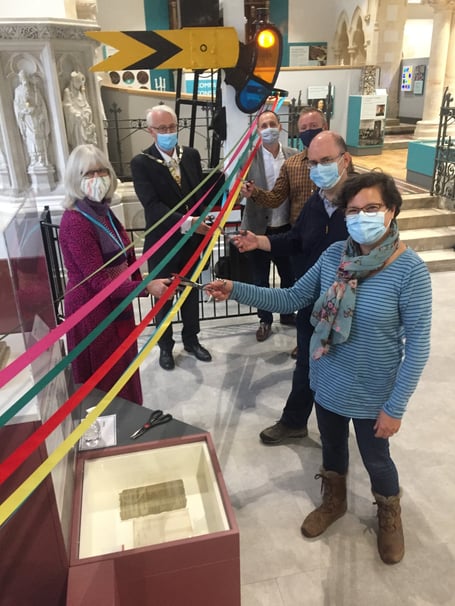Opening of Newton Abbot Museum five years ago. 